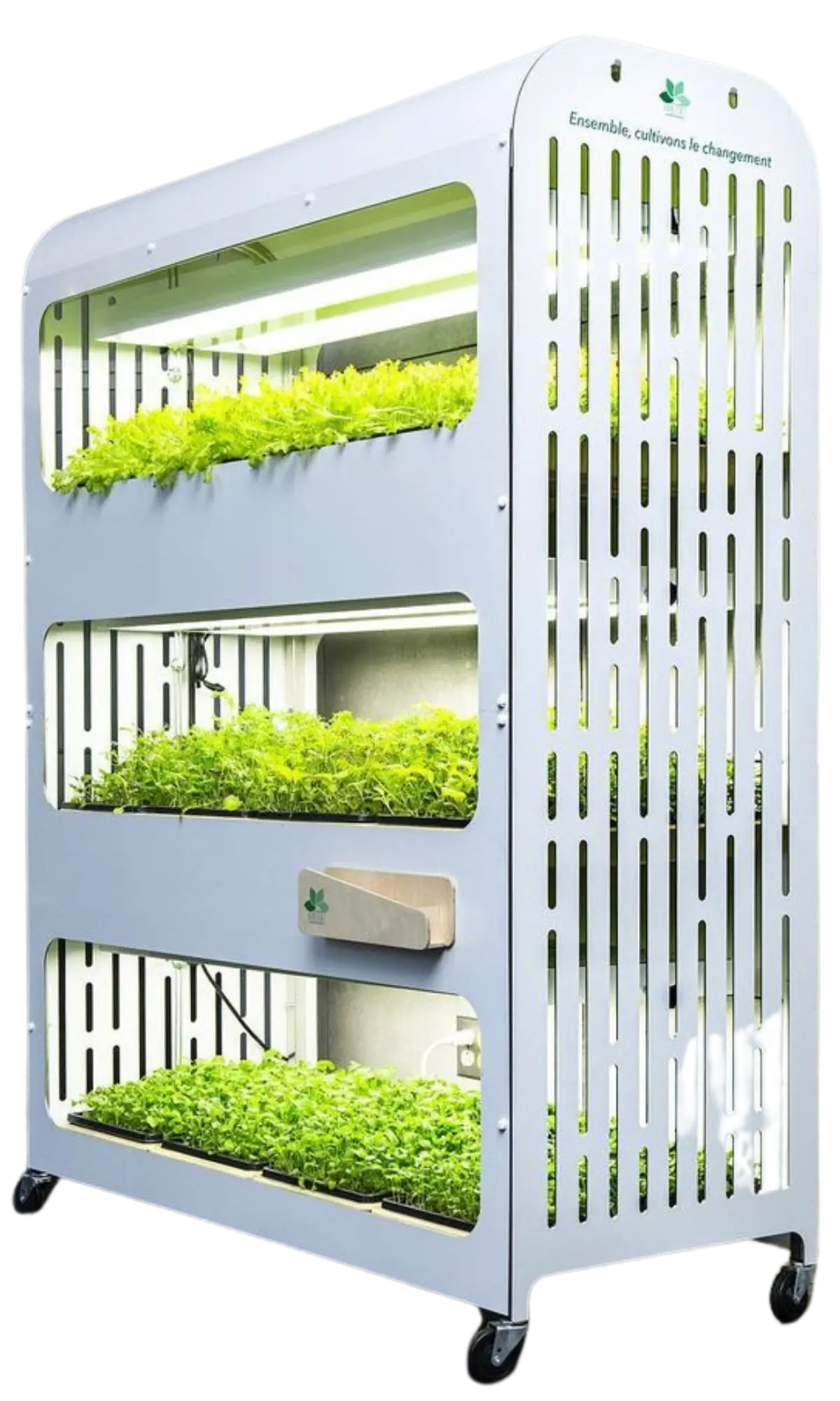 The vertical farm unit