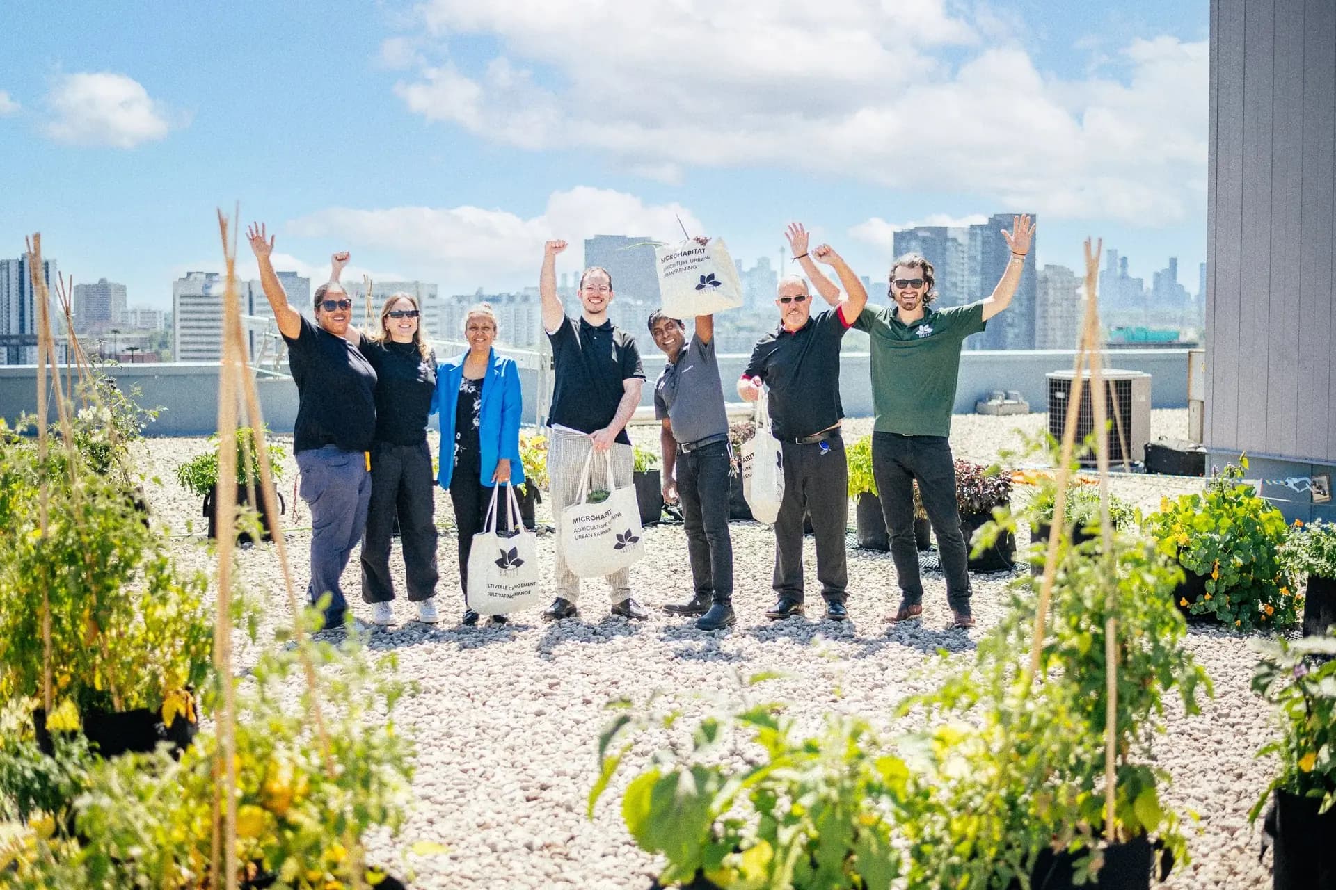 Partnership impact in urban farming
